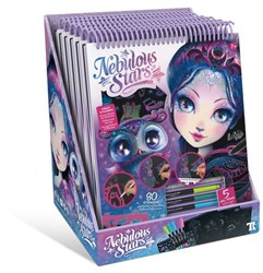 Nebulous Stars Skizzenbuch schwarzes Papier Eclipsia kreatives Spielzeug