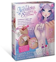 Nebulous Stars Kreativset Tattoos und Nägel für Kinder - Fantasy
