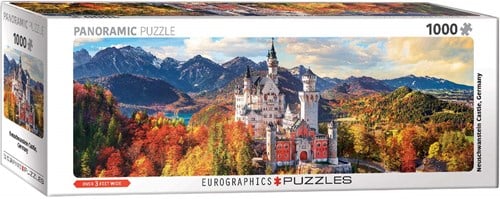 Eurographics puzzle Schloss Neuschwanstein - 1000 Teile-2