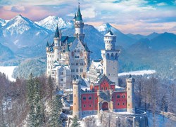 Eurographics Puzzle Neuschwanstein Winter Schloss 1000 Teile Jigsaw Puzzle