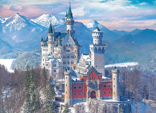 Eurographics puzzle Neuschwanstein - 1000 Teile