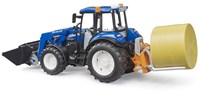 Bruder Traktor Spielzeug New Holland T5.120 mit Frontlader und Zubehör-3