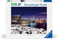 Legpuzzel Winter in New York, 1500st.-2