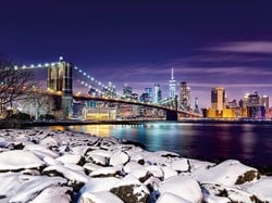 Legpuzzel Winter in New York, 1500st.