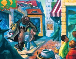New York Puzzle Company Harry Potter Puzzle Diagon Alley 100 Teile