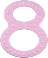 Nuk Beißring Baby - weiche und harte Kunststoff-Beißringe 2 Stück Multi-2