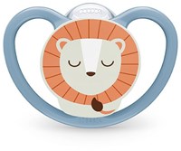 Nuk Baby Schnuller Perfect Match Air Night 0-6M Lion FireFly Silikon-2