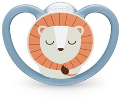 Nuk Schnuller Baby Nachtlicht Silikon 18-36M Löwe FireFly Set