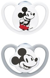 Nuk Schnuller Baby Silikon 18-36 Monate Mickey luftiges Design