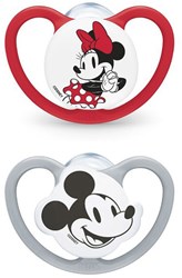 Nuk Schnuller Baby Minnie Silikon 18-36 Monate luftiges Design