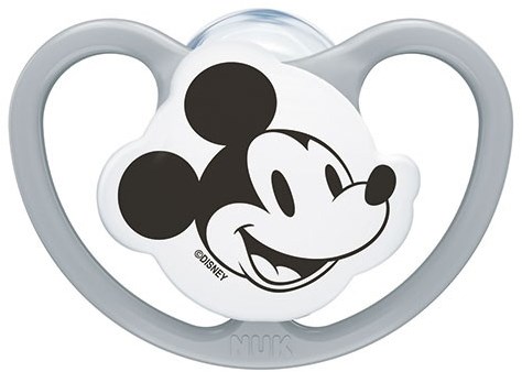 Nuk Schnuller Baby Silikon 6-18 Monate Mickey luftiges Design-2