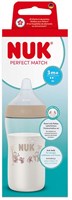Nuk Babyflasche Anti-Kolik 260ml PP 3M+ mit Affen-Design-2