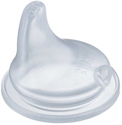 Nuk Silikon Sauger Babyflasche Serenity+ Ersatz Trinkaufsatz weiß