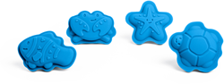 Bigjigs Ozeanblau Charakter Sandförmchen