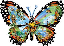 SunsOut Puzzle Tiere Ode to the Monarch - 1000 Teile Karton