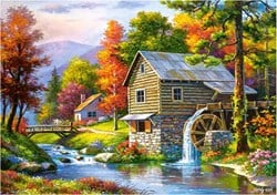 Castorland Puzzle Old Sutter's Mill - 500 Teile Landschaft