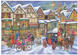 House of Puzzles Puzzle Old Time Shopping 250 XL Teile Karton