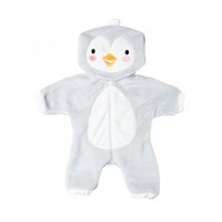 Poppenoutfit Onesie Pinguin, 35-45 cm