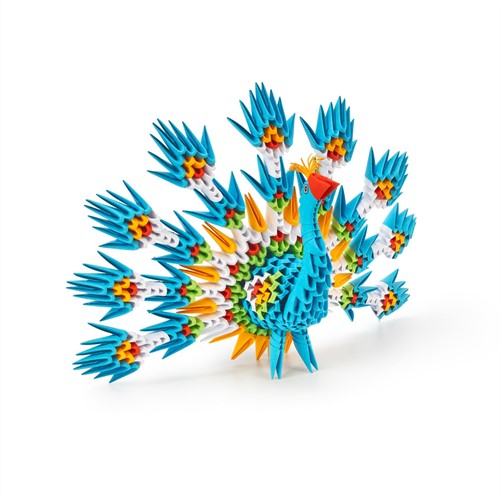 Alexander Toys ORIGAMI 3D - Pfau - 549 Stück