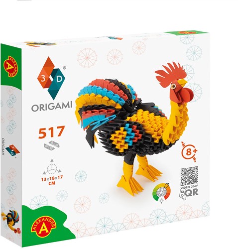 Alexander Toys ORIGAMI 3D-Hahn – 517 Stück
