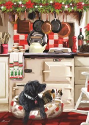 Otter House Puzzle Christmas Kitchen - 1000 Teile