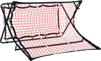 Pure2improve Fußball Rebounder & Rampe