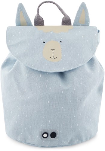 Trixie Rucksack Mini Schultasche Mr. Alpaca wasserabweisend blau Kind-2