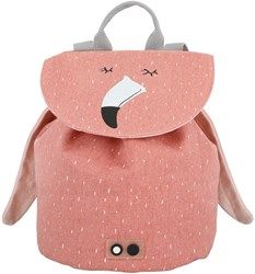 Trixie Rucksack MINI - wasserdichter Schulranzen Mrs. Flamingo rosa