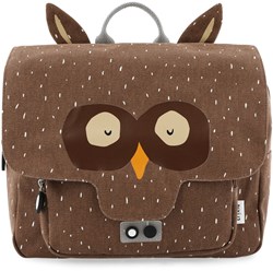 Trixie Schultasche Rucksack Mr. Owl - wasserabweisend und robust für Kinder