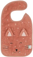 Trixie Lätzchen Bio-Baumwolle Mrs. Cat rosa Baby Lätzchen