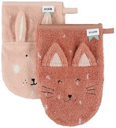 Trixie WASCHLOTHS 2-PACK | MRS. KATZE - MRS. KANINCHEN