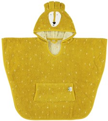 Trixie Poncho Kinder Badetuch Bio-Baumwolle Mr. Lion gelb