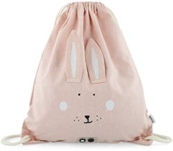 Trixie Turnbeutel - Kindergymtasche Mrs. Rabbit - wasserabweisend - rosa