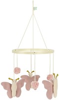 Trixie Baby Mobile Kinderzimmer Schmetterling - gestrickte Bio-Baumwolle