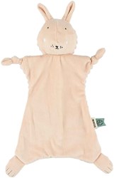 Trixie Schmusetuch Baby Mrs. Rabbit - weicher rosa Schnullerhalter
