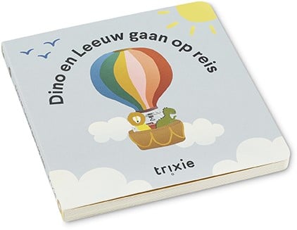 Trixie Kinderbuch Pappbuch - Dino und Löwe auf Reisen Freundschaft Abenteuer