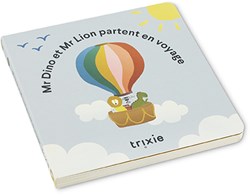 Trixie Geschichtenbuch Pappbuch Dino und Löwe gehen auf Reise Kleinkindbuch
