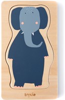 Trixie Holztiere Puzzle - pädagogisches Spielzeug FSC Holz 4 Schichten