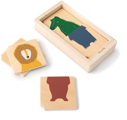 Trixie Holz Tiere Puzzle Combo - Lernspielzeug für Kinder