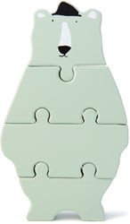 Trixie Holz Tierpuzzle - Lernspielzeug Mr. Polar Bear
