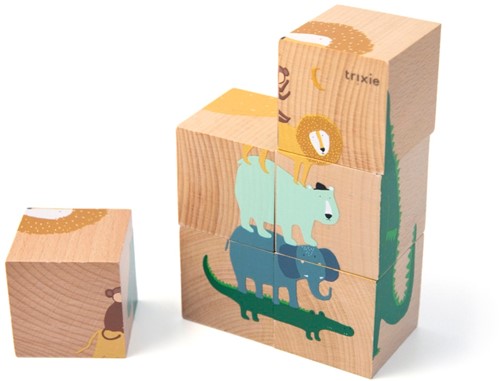 Trixie Holzpuzzle Würfel