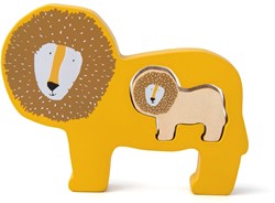 Trixie Holz-Babypuzzle Löwe - FSC Kleinkindspielzeug Mr Lion