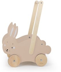 Trixie Holz Schiebewagen - Mrs. Rabbit