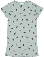 Trixie Schlafkleid Nachtwäsche blau Baumwolle Peppy Penguins 92-2J