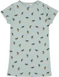 Trixie Schlafkleid Nachtwäsche blau Baumwolle Peppy Penguins 92-2J