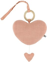 Trixie Spieluhr - Herz - Bliss Coral