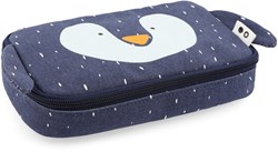 Trixie Federmäppchen blau rechteckig - Mr. Penguin Etui für die Schule