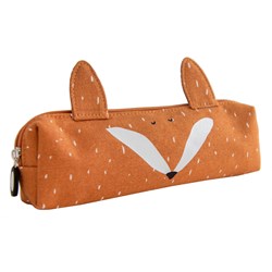 Trixie Federmäppchen lang Mr. Fox - orange Baumwoll-Etui für Kinder