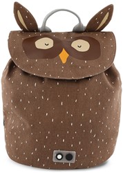 Trixie Kinderrucksack MINI Mr. Owl - wasserabweisende Schultasche braun