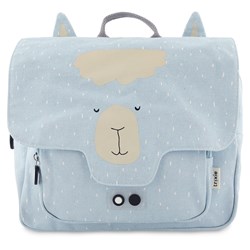 Trixie Schulranzen Kindertas Mr. Alpaca - wasserabweisend - blau